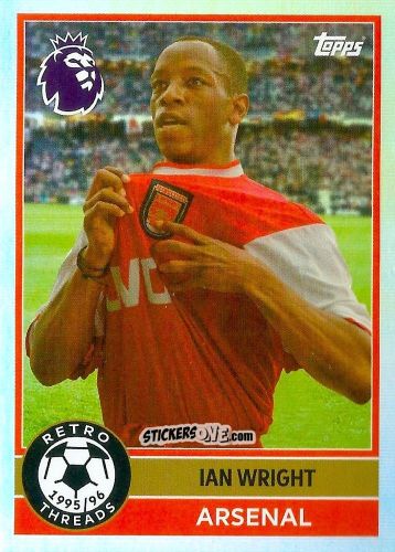 Sticker Ian Wright - Premier League 2026 Trading Cards
 n. 381 - Topps
