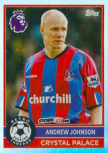 Figurina Andrew Johnson - Premier League 2026 Trading Cards
 n. 388 - Topps
