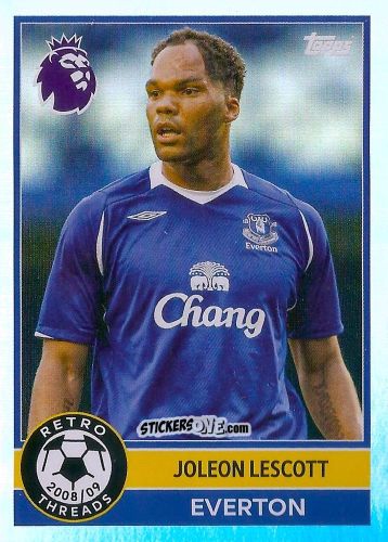 Cromo Joleon Lescott - Premier League 2026 Trading Cards
 n. 389 - Topps