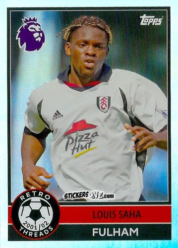 Figurina Louis Saha - Premier League 2026 Trading Cards
 n. 390 - Topps
