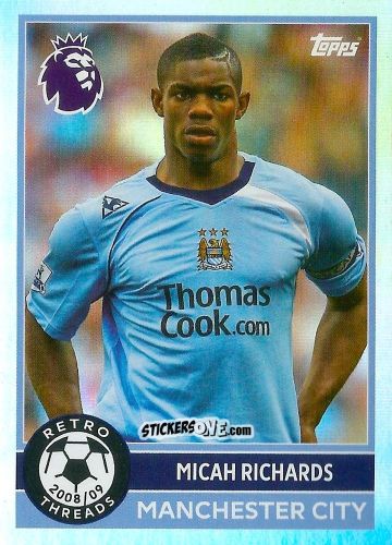 Cromo Micah Richards - Premier League 2026 Trading Cards
 n. 392 - Topps