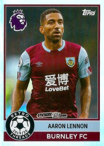 Figurina Aaron Lennon - Premier League 2026 Trading Cards
 n. 399 - Topps