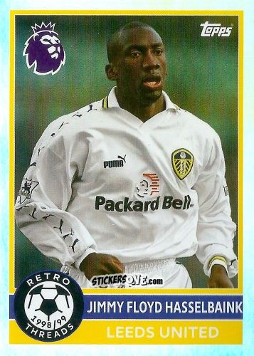 Sticker Jimmy Floyd Hasselbaink - Premier League 2026 Trading Cards
 n. 400 - Topps