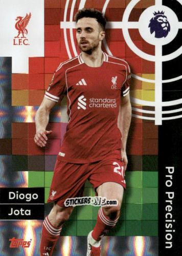 Cromo Diogo Jota - Premier League 2026 Trading Cards
 n. 410 - Topps
