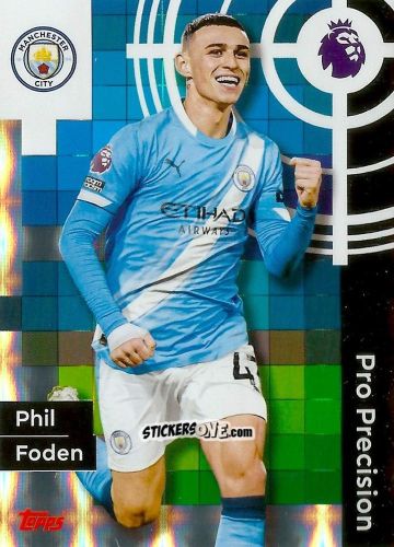 Cromo Phil Foden - Premier League 2026 Trading Cards
 n. 411 - Topps
