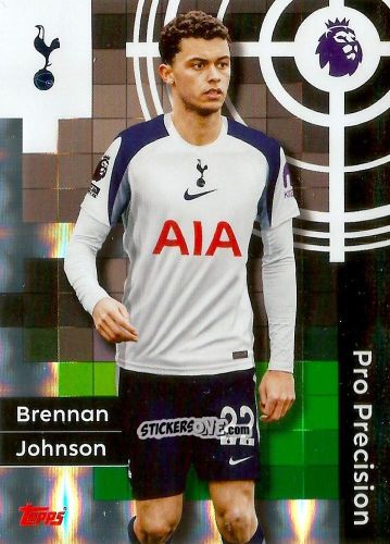Sticker Brennan Johnson - Premier League 2026 Trading Cards
 n. 416 - Topps