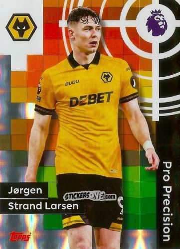 Cromo Jørgen Strand Larsen - Premier League 2026 Trading Cards
 n. 418 - Topps