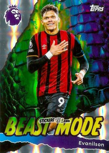 Cromo Evanilson - Premier League 2026 Trading Cards
 n. 423 - Topps