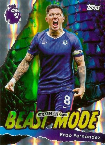 Sticker Enzo Fernández - Premier League 2026 Trading Cards
 n. 426 - Topps
