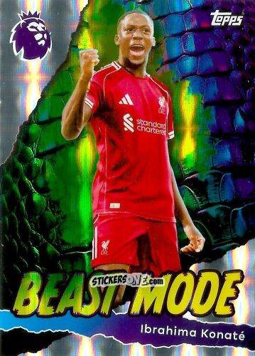 Sticker Ibrahima Konaté - Premier League 2026 Trading Cards
 n. 429 - Topps