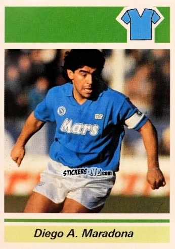 Cromo Diego Maradona - British Sportstars 1989
 n. 54 - KENNER