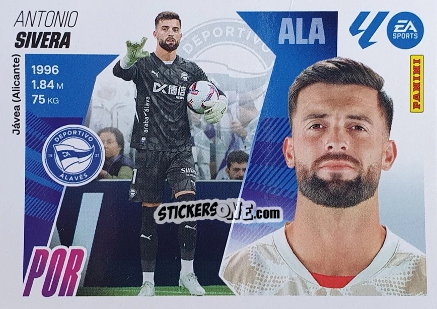 Figurina Sivera (3) - LaLiga 2025-2026
 n. 3 - Panini