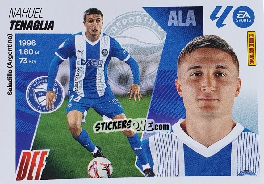 Cromo Tenaglia (5) - LaLiga 2025-2026
 n. 5 - Panini