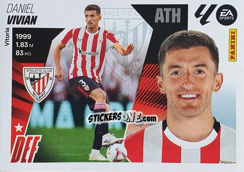 Figurina Vivian (6) - LaLiga 2025-2026
 n. 47 - Panini