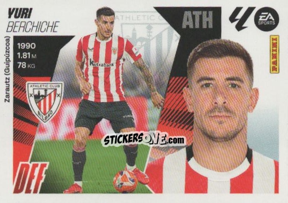 Figurina Yuri (9A) - LaLiga 2025-2026
 n. 50 - Panini