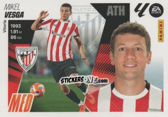 Figurina Vesga (10) - LaLiga 2025-2026
 n. 52 - Panini