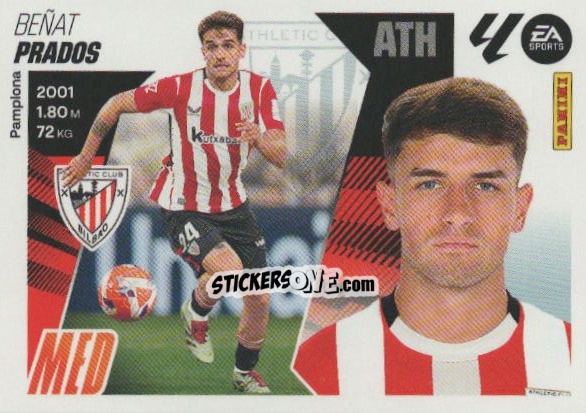 Figurina Prados (12) - LaLiga 2025-2026
 n. 54 - Panini