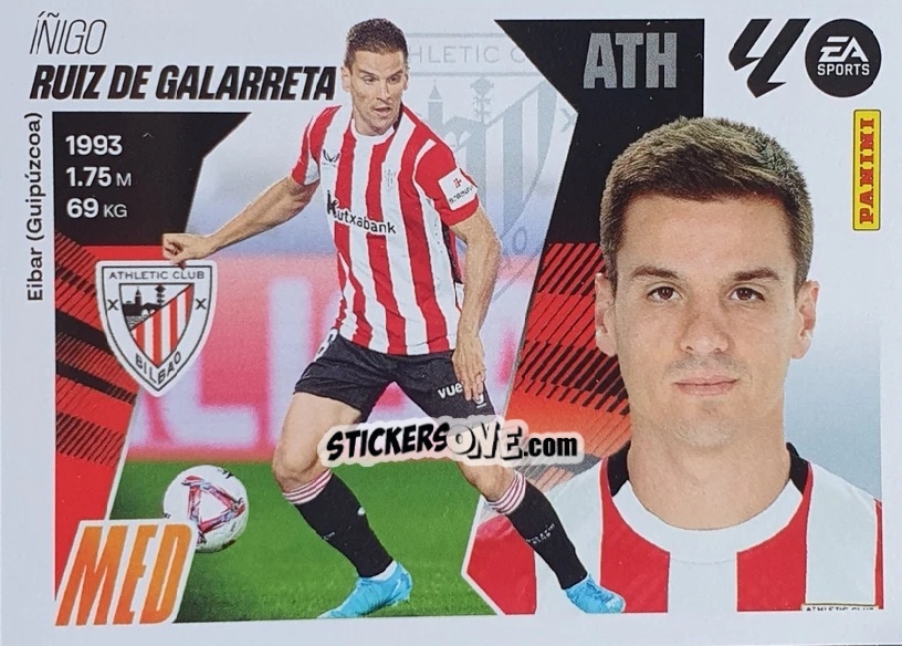 Figurina Ruiz de Galarreta (13) - LaLiga 2025-2026
 n. 55 - Panini