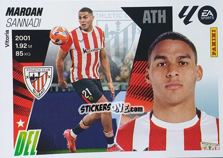 Figurina Maroan (17A) - LaLiga 2025-2026
 n. 59 - Panini