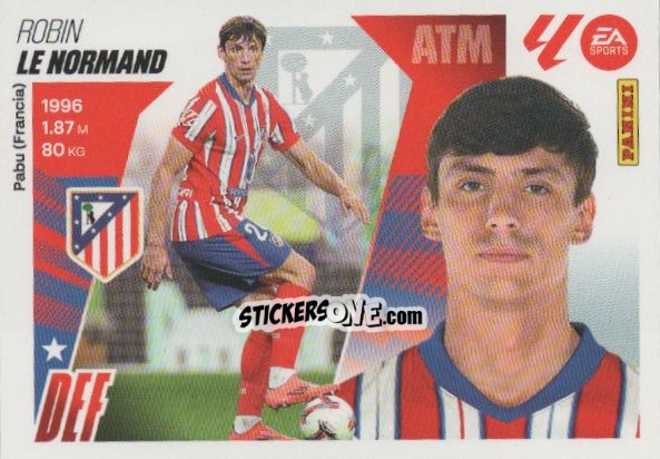Sticker Le Normand (7) - LaLiga 2025-2026
 n. 77 - Panini
