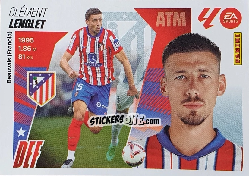Figurina Lenglet (8) - LaLiga 2025-2026
 n. 78 - Panini