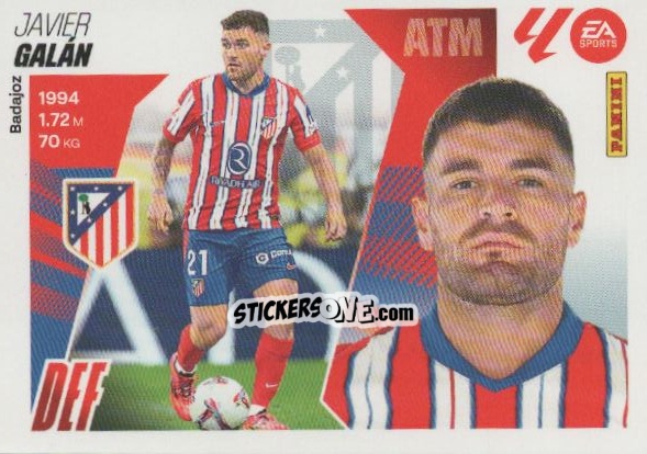 Sticker Galán (9) - LaLiga 2025-2026
 n. 79 - Panini