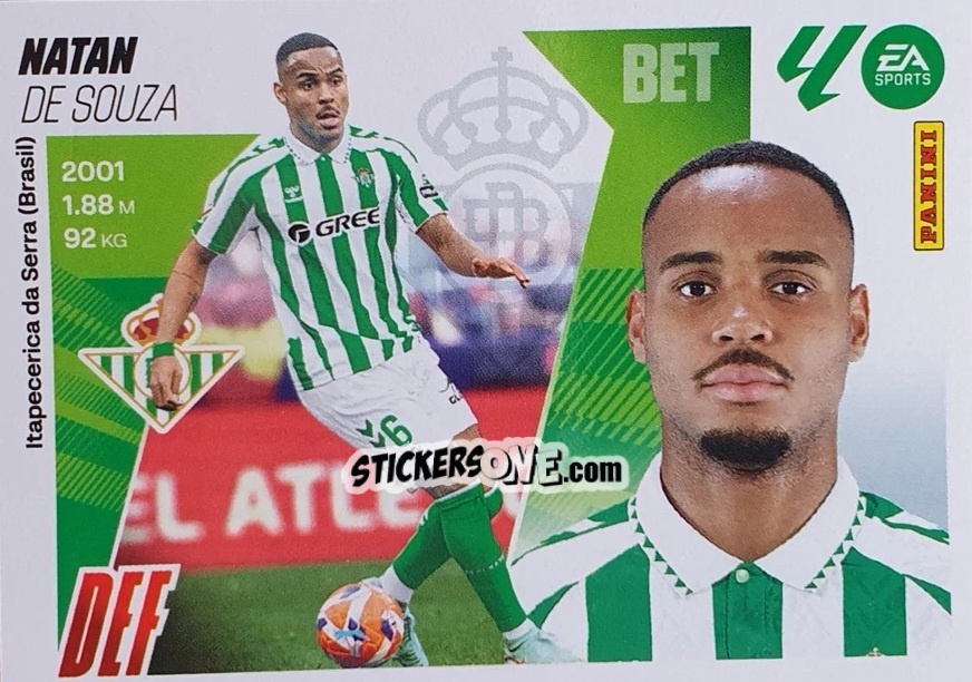 Figurina Natan (7) - LaLiga 2025-2026
 n. 138 - Panini