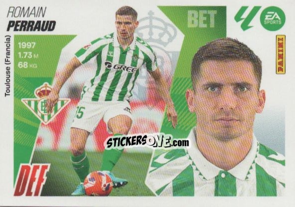 Cromo Perraud (9) - LaLiga 2025-2026
 n. 140 - Panini