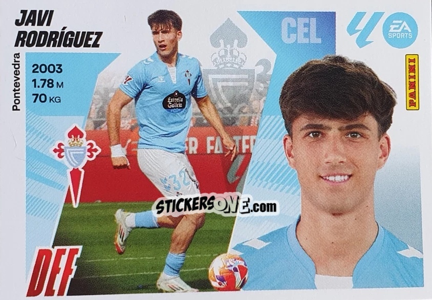 Cromo Javi Rodriguez (5) - LaLiga 2025-2026
 n. 165 - Panini