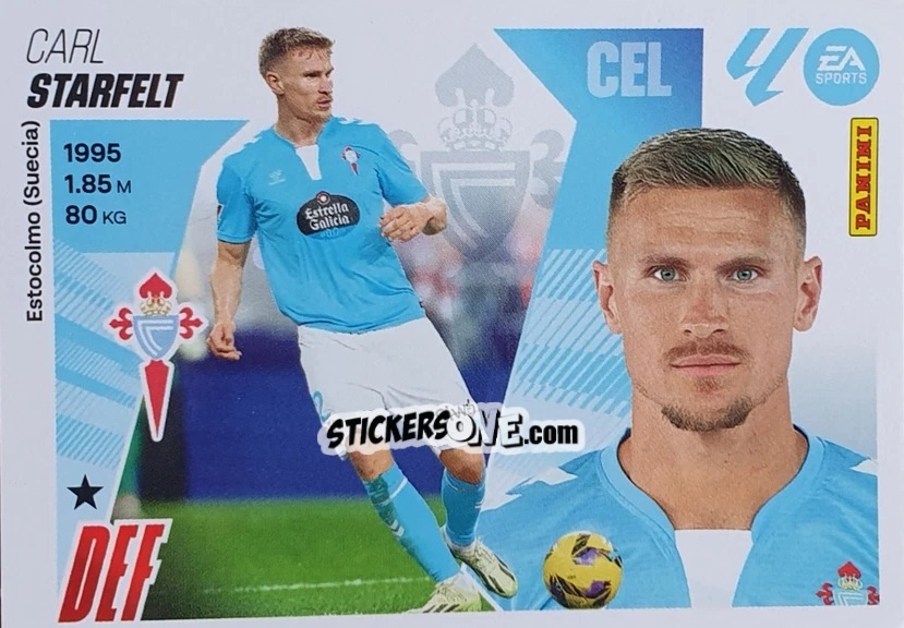 Figurina Starfelt (8) - LaLiga 2025-2026
 n. 169 - Panini