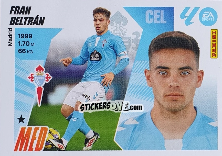 Figurina Fran Beltrán (11) - LaLiga 2025-2026
 n. 173 - Panini