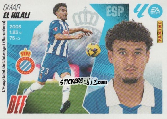 Figurina El Hilali (5) - LaLiga 2025-2026
 n. 225 - Panini