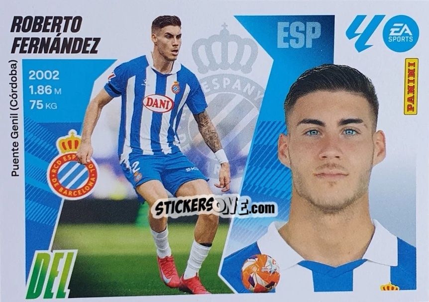 Figurina Roberto Fernández (18) - LaLiga 2025-2026
 n. 238 - Panini