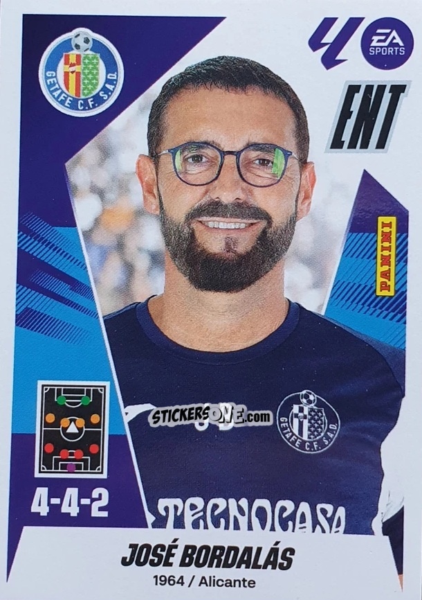 Figurina Entrenador - José Bordalás (2) - LaLiga 2025-2026
 n. 252 - Panini