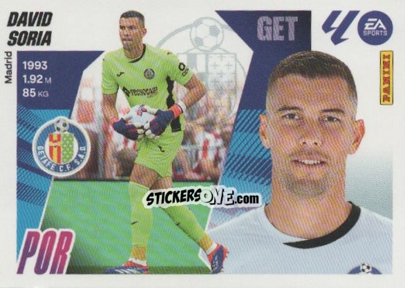 Figurina David Soria (3) - LaLiga 2025-2026
 n. 253 - Panini