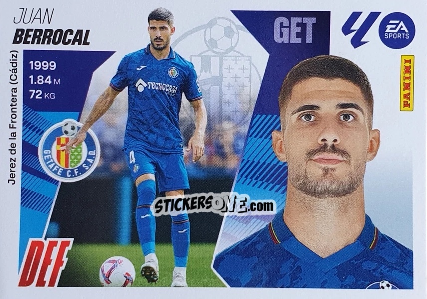 Figurina Berrocal (9B) - LaLiga 2025-2026
 n. 261 - Panini