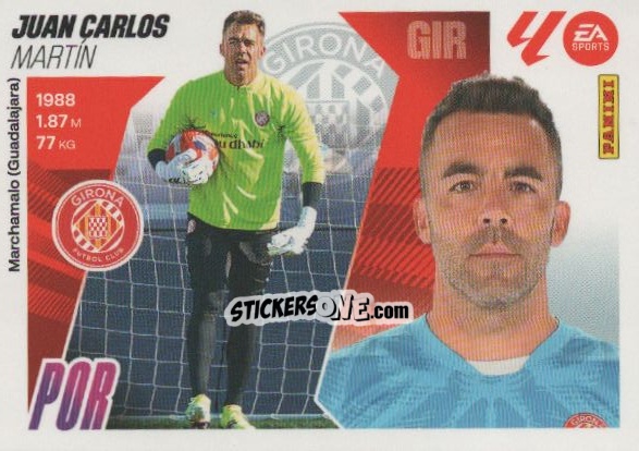 Cromo Juan Carlos (4B) - LaLiga 2025-2026
 n. 285 - Panini