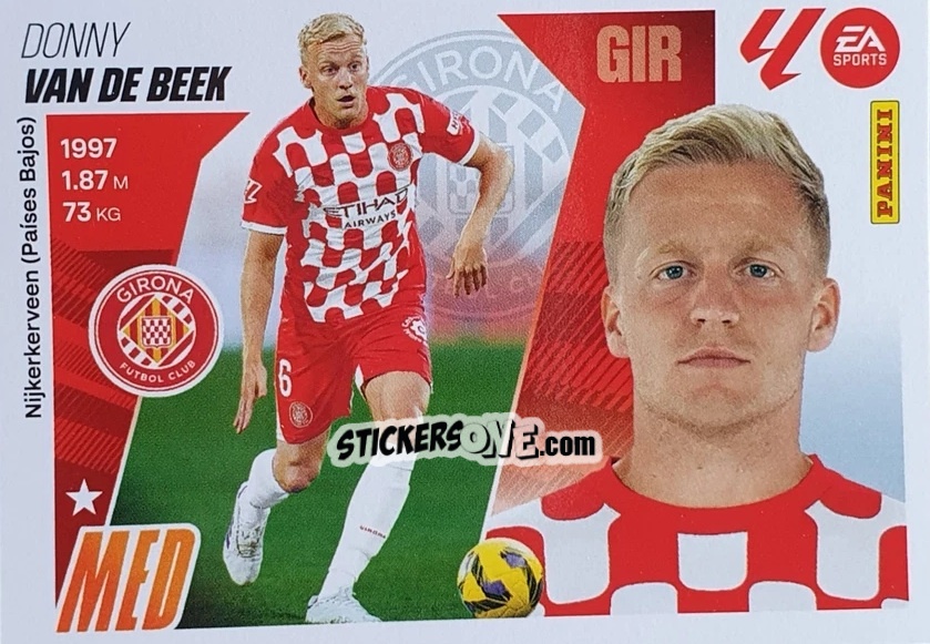 Figurina van de Beek (12) - LaLiga 2025-2026
 n. 293 - Panini
