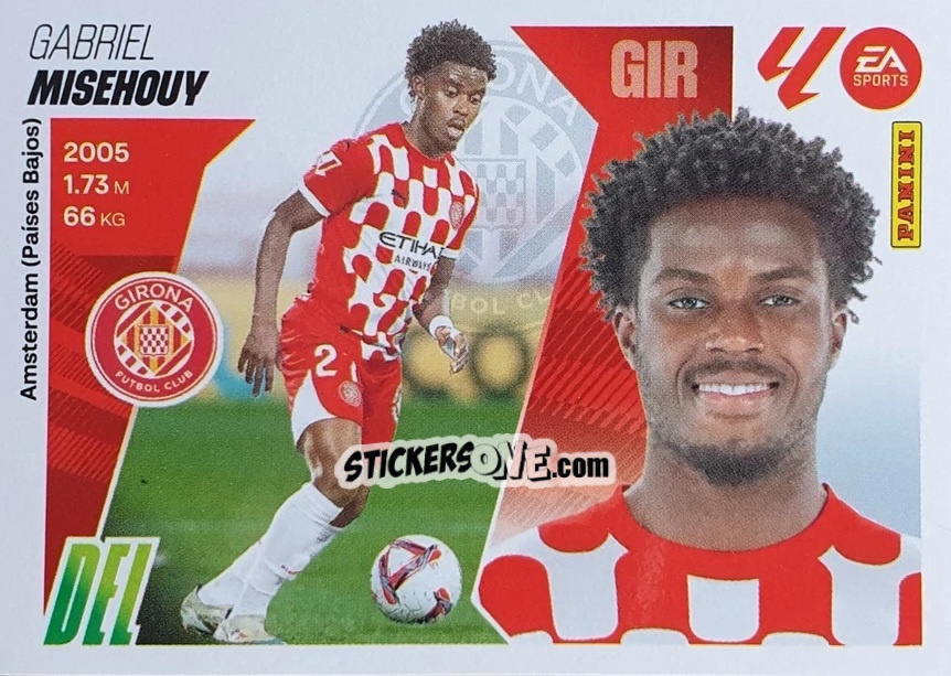 Cromo Misehouy (18B) - LaLiga 2025-2026
 n. 300 - Panini