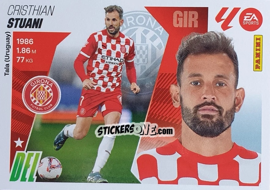 Cromo Stuani (19) - LaLiga 2025-2026
 n. 301 - Panini