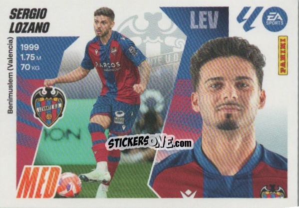 Figurina Sergio Lozano (13) - LaLiga 2025-2026
 n. 323 - Panini
