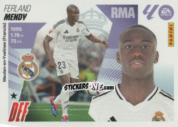 Sticker Mendy (10A) - LaLiga 2025-2026
 n. 350 - Panini