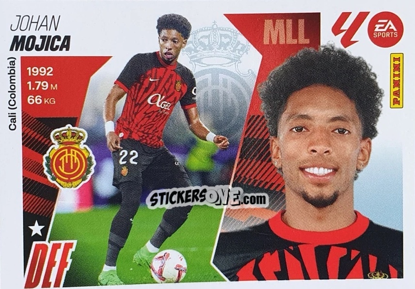 Figurina Mojica (9) - LaLiga 2025-2026
 n. 380 - Panini