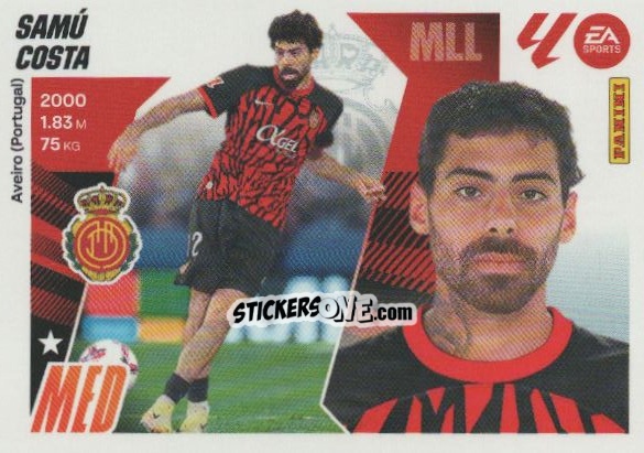 Figurina Samu Costa (12) - LaLiga 2025-2026
 n. 383 - Panini