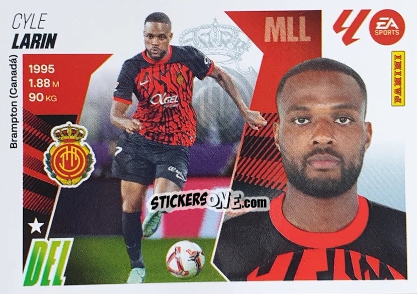Figurina Larin (20B) - LaLiga 2025-2026
 n. 392 - Panini