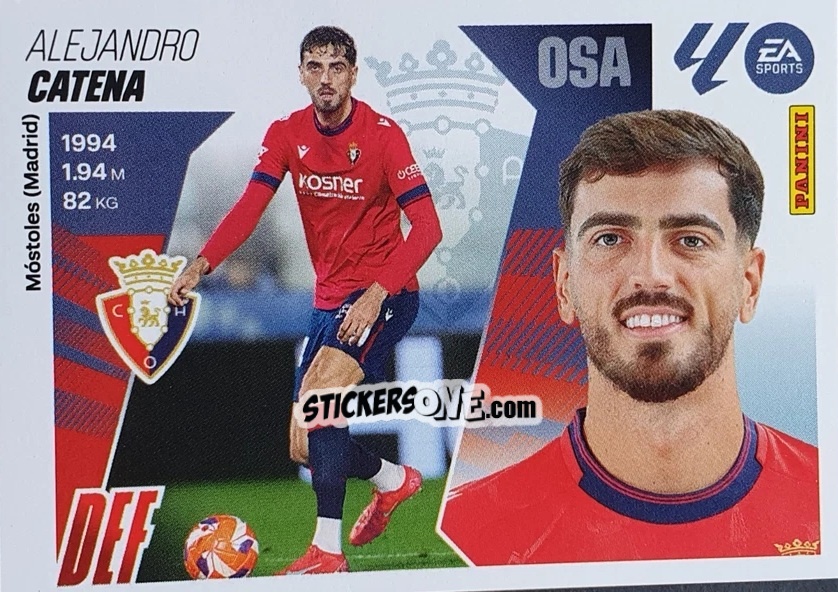 Figurina Catena (6) - LaLiga 2025-2026
 n. 406 - Panini