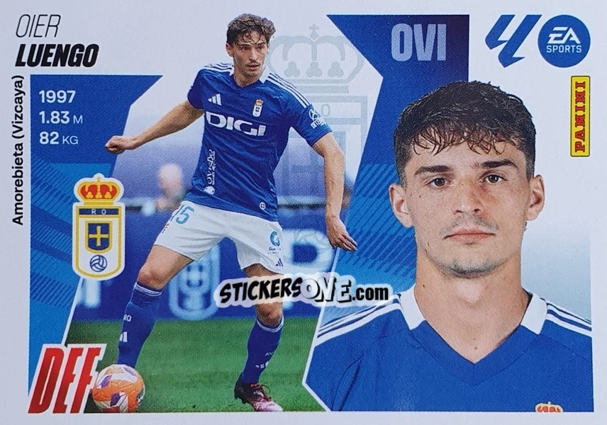 Cromo Luengo (7) - LaLiga 2025-2026
 n. 437 - Panini