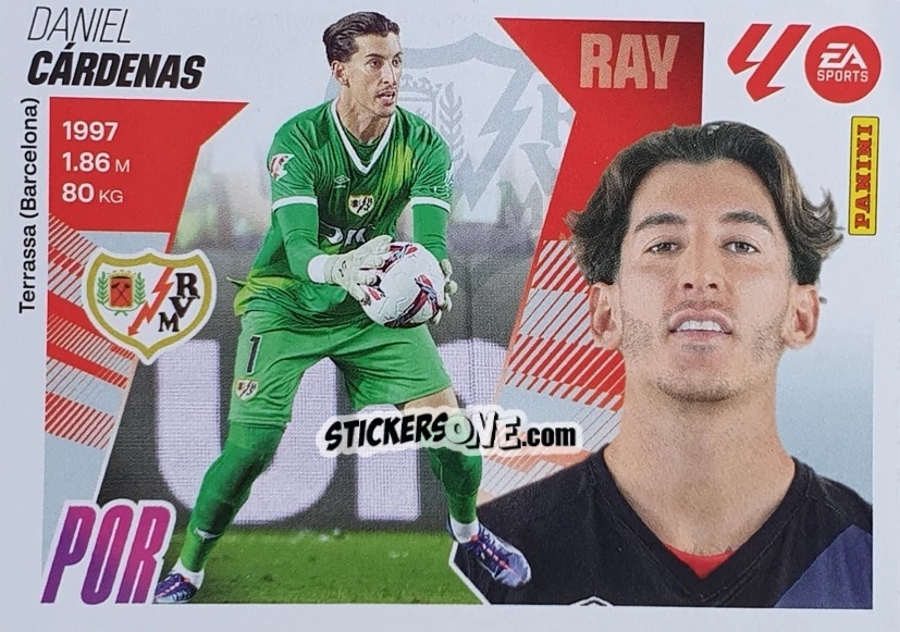 Figurina Cárdenas (4) - LaLiga 2025-2026
 n. 464 - Panini