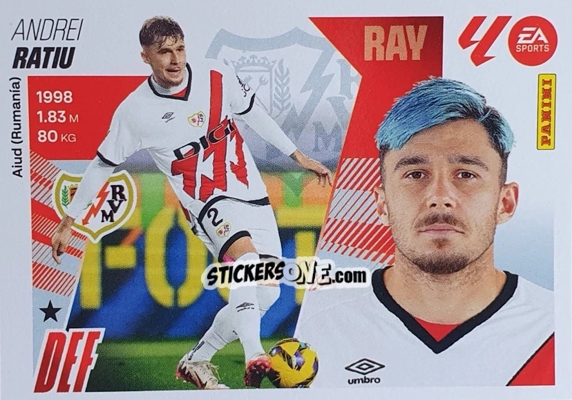 Figurina Ratiu (6) - LaLiga 2025-2026
 n. 466 - Panini