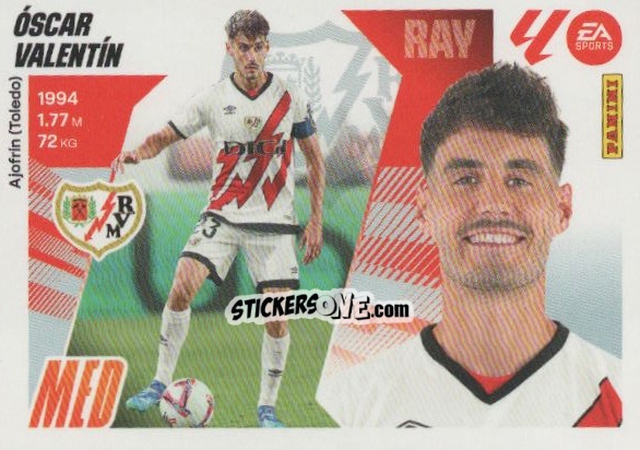 Figurina Óscar Valentín (12) - LaLiga 2025-2026
 n. 472 - Panini